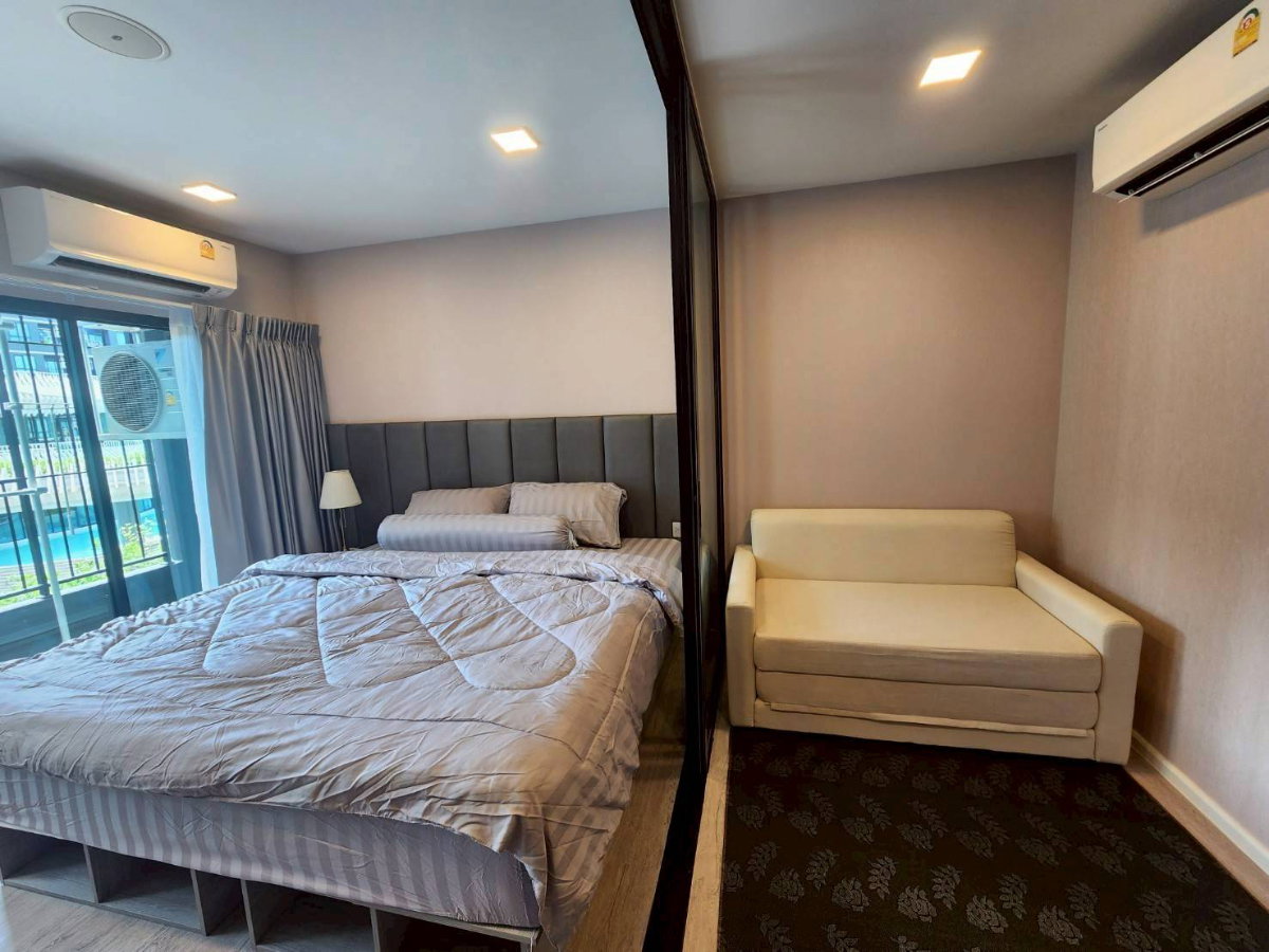 รูป 🏡 ให้เช่า Kave Ava 12,000฿💖 ✨ ตึก B ชั้น 4 วิวสระ สวยร่มรื่น - รูปที่ 8/13