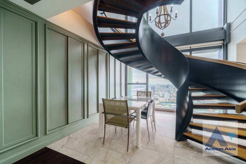 รูป 🔼🔽 AccomA 📩 Riverside / River View,Fully Furnished,Duplex Condo,Double High Ceiling 4 BR Condominium @The Met Sathorn (AA33130) - รูปที่ 20/20