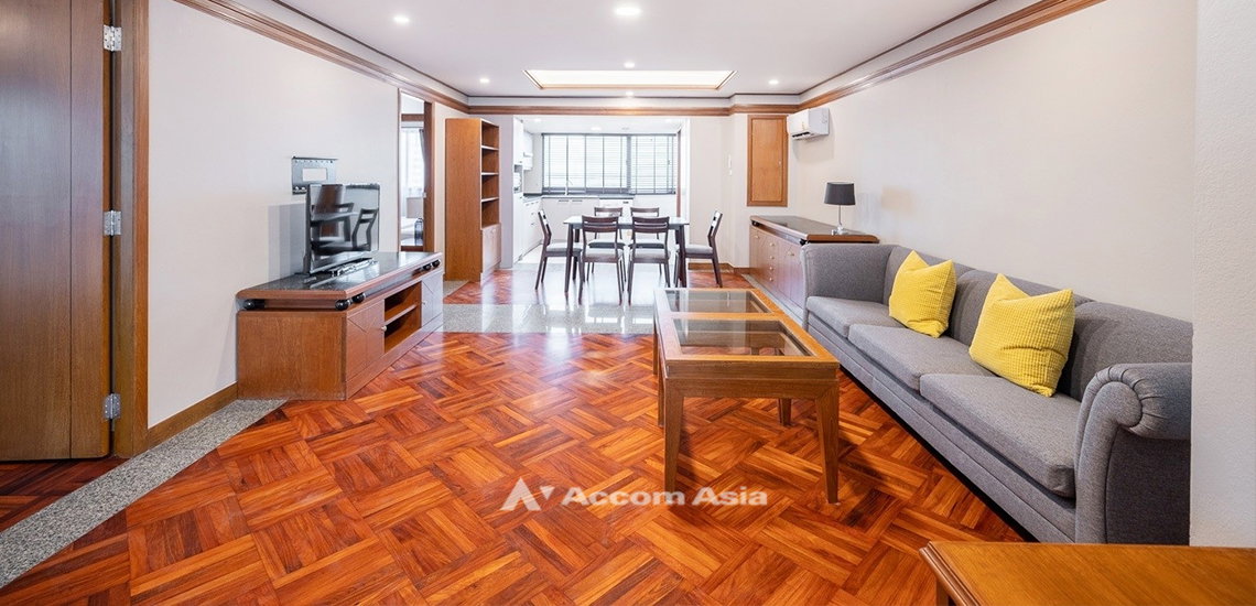 รูป 🔼🔽 AccomA 📩 Pet friendly 2 BR Condominium @United Tower (AA32025) - รูปที่ 3/20