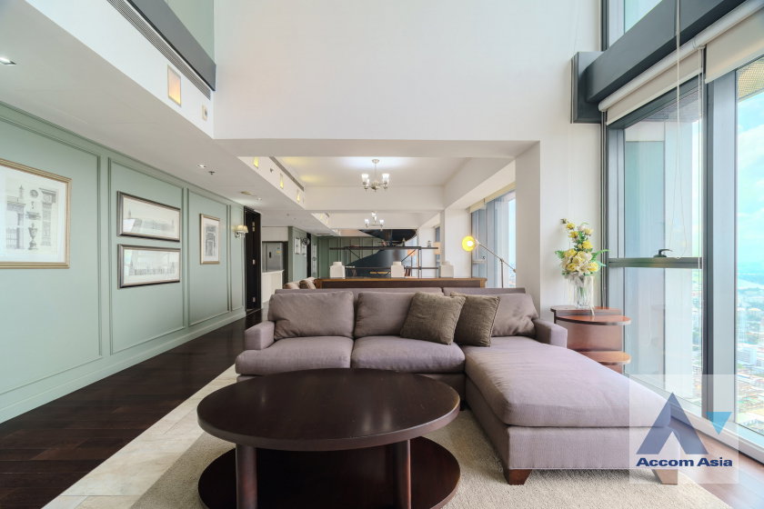 รูป 🔼🔽 AccomA 📩 Riverside / River View,Fully Furnished,Duplex Condo,Double High Ceiling 4 BR Condominium @The Met Sathorn (AA33130) - รูปที่ 6/20