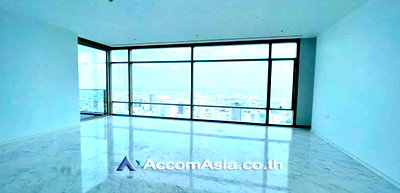 คอนโดให้เช่า : 🔼🔽 AccomA 📩  Luxury high-floor condo with skyline views and marble accents (AA21102)