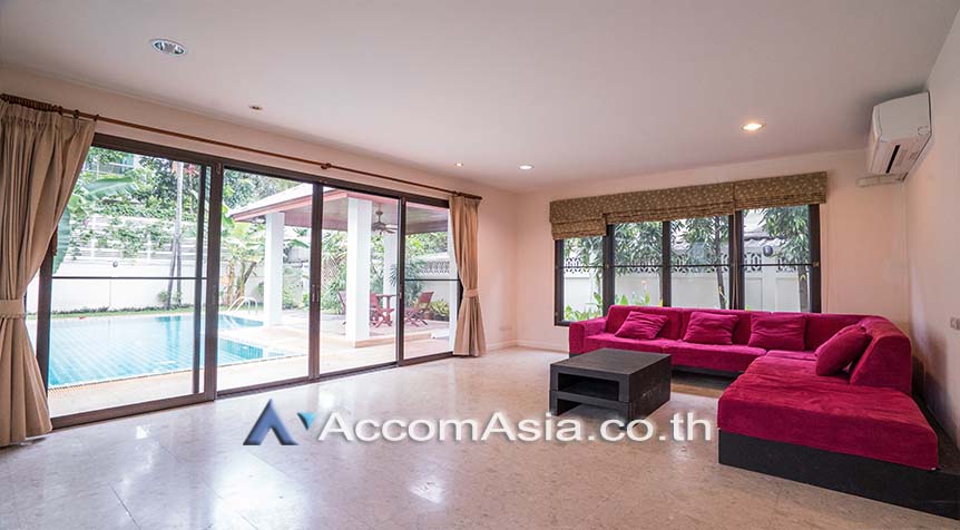 รูป 🔼🔽 AccomA 📩  Family-friendly house with private pool and garden in Sathorn (AA27509) - รูปที่ 6/20