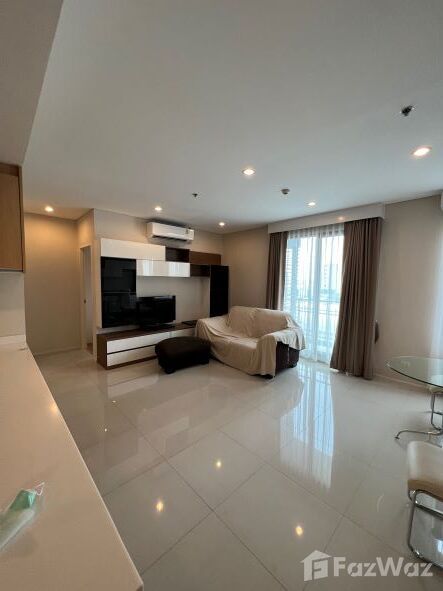 รูป คอนโดให้เช่า 2 ห้องนอน ในโครงการ วิลล่า อโศก 1365362 - รูปที่ 3/7