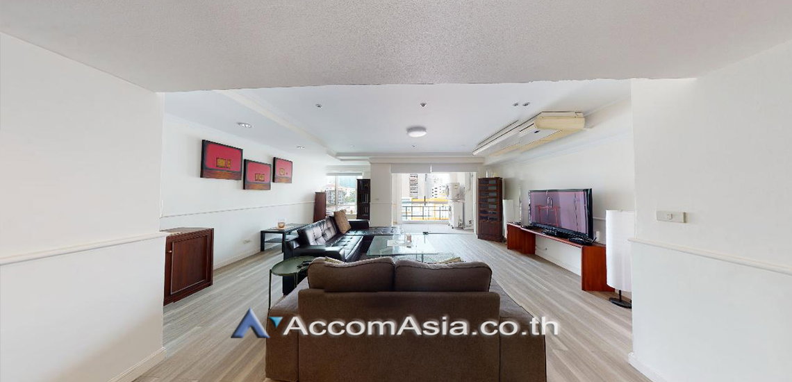 รูป 🔼🔽 AccomA 📩 Bright and spacious condo with modern kitchen in Sukhumvit ( AA29444 ) - รูปที่ 2/17