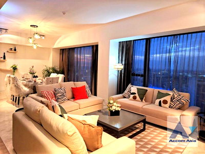 Condos for rent BTS Chong Nonsi : 🔼🔽 AccomA 📩 Condominium in the Sathorn area with an open-plan layout and city views ( AA11411 )