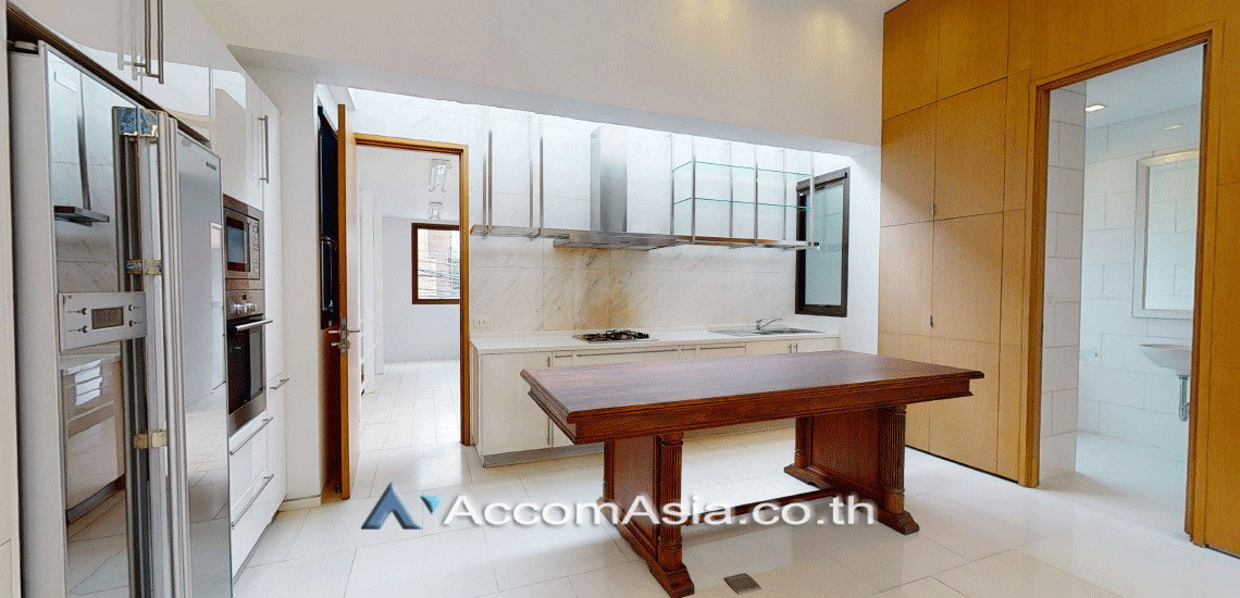 รูป 🔼🔽 AccomA 📩 Private Swimming Pool,Double High Ceiling 4 BR House in Khlong Tan Nuea (AA14160) - รูปที่ 6/20