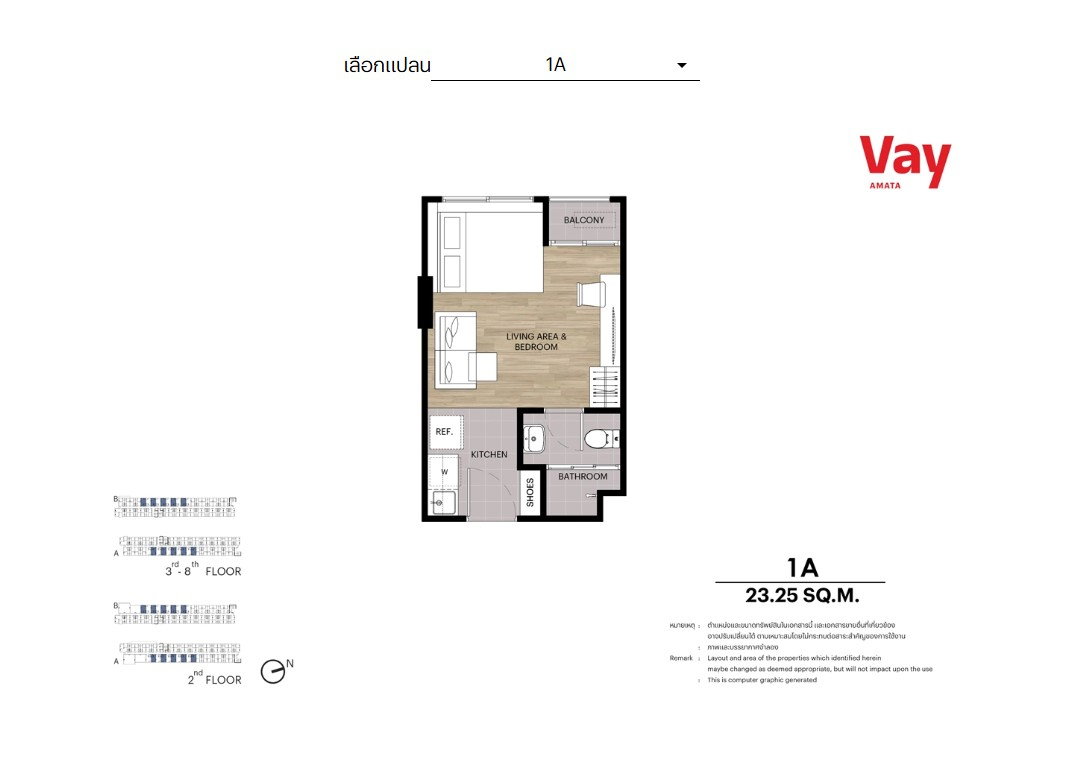 picture “Only 999,000 THB for Everything! Fully Furnished with Complete Appliances — Move-in Ready!” - 5/11
