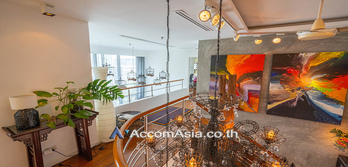 รูป 🔼🔽 AccomA 📩 Artistic duplex-style unit with greenery views in Ploenchit (AA30897) - รูปที่ 9/20
