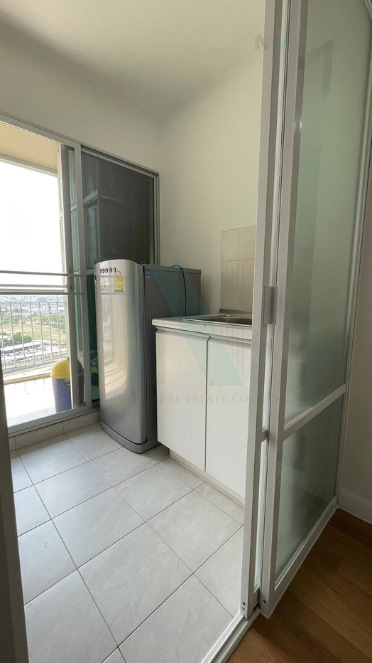 รูป 📌 ให้เช่าคอนโด ลุมพินี เพลส พระราม 9 - รัชดา อาคาร D ชั้น 17 1 ห้องนอน ขนาด 34 ตรม ใกล้ เซ็นทรัลพระราม 9 - รูปที่ 7/8