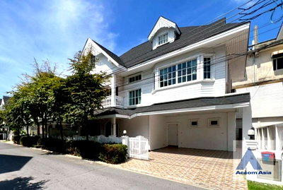 Houses for rent Bangna Commercial College : 🔼🔽 AccomA 📩  3 BR House @Fantasia Villa 3  (AA44790)