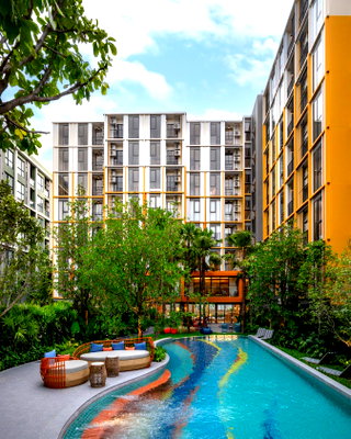 ขายคอนโด : ☀️The Base Rise (1Bed Plus 34 sqm,Moutain View) New resort-style condo ready to shine in the heart of Phuket🌴