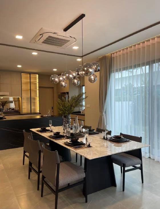 รูป RL-181 ให้เช่าบ้านตัวอย่าง มัณฑนา บางนา กม.15 (Mantana Bangna KM.15) แปลงมุมติดสวน - รูปที่ 12/13