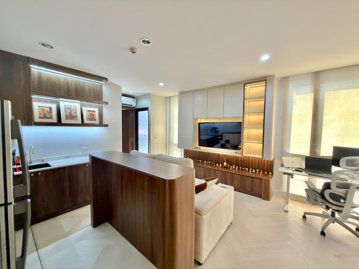 รูป ✨ 2.55 ล้าน! ห้องรีโนเวทใหม่ ตกแต่งสวย 58 ตร.ม. พร้อมอยู่ 📍 Apple Sukhumvit – Bearing | แอปเปิ้ล สุขุมวิท – แบริ่ง - รูปที่ 5/18