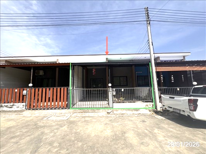 รูป ทาวน์เฮ้าส์ 22.9 ตร.วา ปลวกแดง ระยอง 1.5M - รูปที่ 1/14