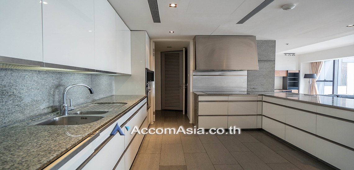 รูป 🔼🔽 AccomA 📩 Elegant modern condominium with city view in Sathorn (AA29635) - รูปที่ 4/14