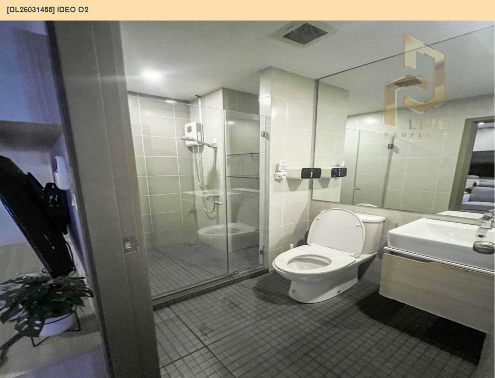 รูป DL26031455 ให้เช่าคอนโด ไอดีโอ โอทู (IDEO O2) ใกล้ BTS บางนา พร้อมเข้าอยู่ โทรด่วน 0656133286 LineID @534wlwof - รูปที่ 7/8