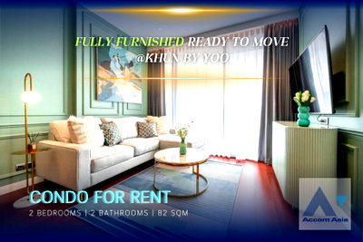 Condos for rent : 🔼🔽 AccomA 📩  Contemporary condominium with city view at Khun by yoo (AA30189)