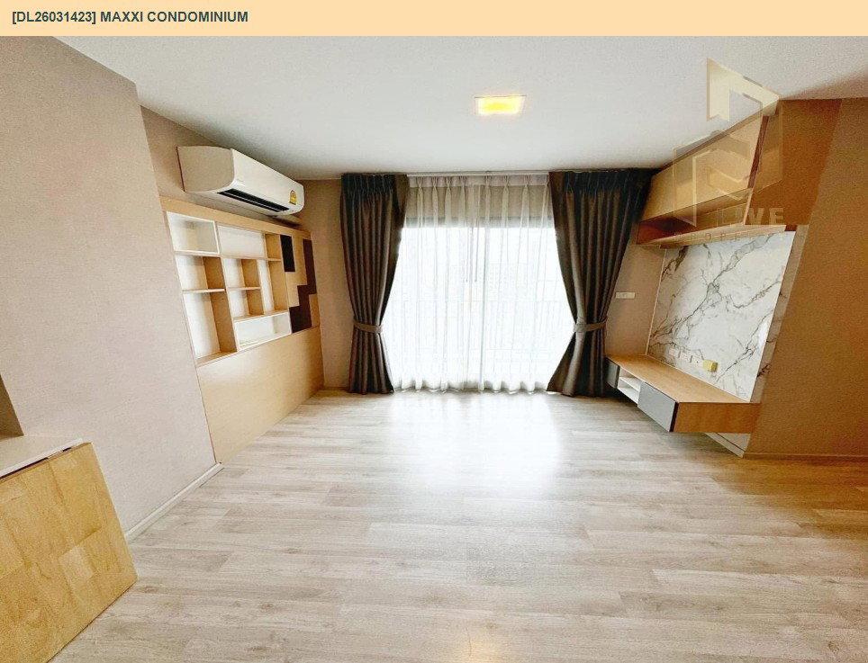 รูป DL26031423 ขายคอนโด แมกซ์ซี่ คอนโดมิเนียม (MAXXI Condominium) ใกล้ BTS เสนานิคม พร้อมเข้าอยู่ โทรด่วน 0656133286 LineID @534wlwof - รูปที่ 2/12
