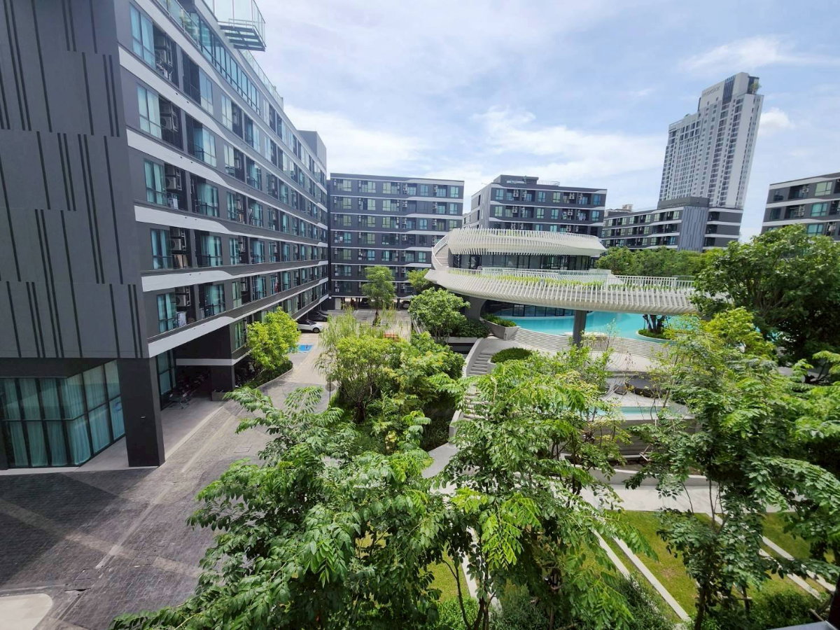 รูป 🏡 ให้เช่า Kave Ava 12,000฿💖 ✨ ตึก B ชั้น 4 วิวสระ สวยร่มรื่น - รูปที่ 2/13