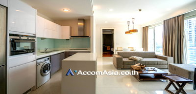 คอนโดให้เช่า : 🔼🔽 AccomA 📩  2 BR Condominium @Q Langsuan  (AA16837)