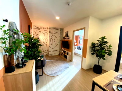 ขายคอนโด : “ขายด่วน! คอนโดเวย์ อมตะ 2 ห้องนอน ห้องใหญ่ พร้อมเฟอร์ครบ Move-in ได้เลย”