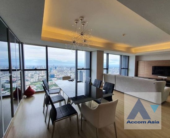 รูป 🔼🔽 AccomA 📩  Luxury condo with panoramic views and contemporary design in Sathorn (AA13507) - รูปที่ 5/11
