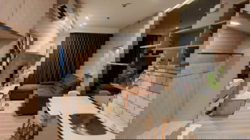 PFD-08226 For rent, The Niche Pride Thonglor-Phetchaburi (The Niche Pride Thonglor-Phetchaburi), newly renovated room, opposite Bangkok Hospital.