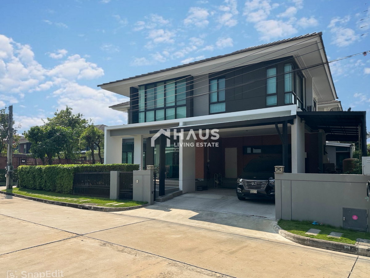 รูป 🔥 โคตรแรร์! ห้องนอนล่างมีน้ำในตัว (แปลงมุมแต่งครบ+มีห้องแม่บ้าน) 🔥 ขายบ้านเดี่ยว เศรษฐสิริ จรัญฯ - ปิ่นเกล้า 🔥 / 4 ห้องนอน #HRP1052 - รูปที่ 2/20