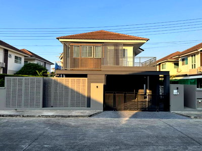 บ้านเดี่ยว ดอยสะเก็ด เชียงใหม่ : ขายบ้านเดี่ยว Ornsirin 6 Lakeside & Park ดอนสะเก็ด-เชียงใหม่ ใกล้ โรงเรียนนานาชาติ Mill Hill (H408) T.0946511456