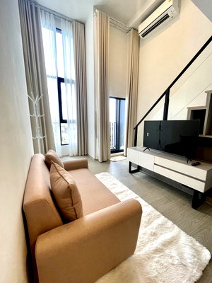 Condos for rent : 🔥 For rent Origin Plug & Play Ramkhamhaeng Triple Station duplex style nice room city view ready to move in DS2655 | Line @Dstay