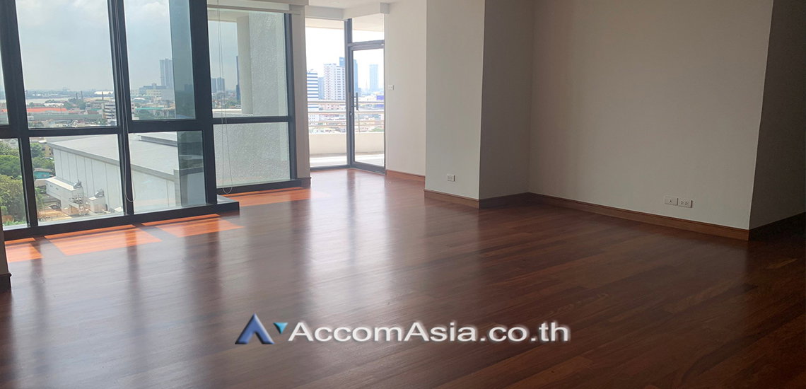รูป 🔼🔽 AccomA 📩 Bright condo with city views and clean wooden floors in Sathorn (AA30387) - รูปที่ 2/6
