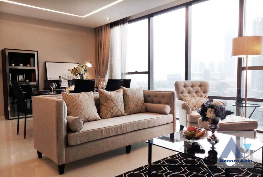 picture 🔼🔽 AccomA 📩  2 BR Condominium @The Bangkok Sathorn (AA41371) - 1/8