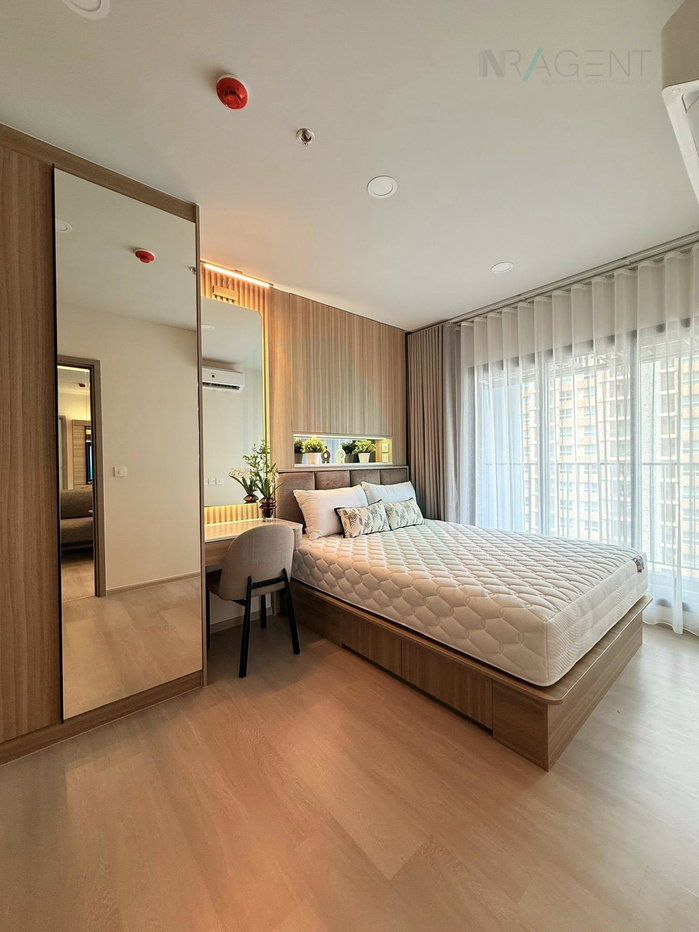 รูป 📌 ให้เช่าคอนโด แอสปาย อ่อนนุช สเตชั่น อาคาร 1 ชั้น 22 1 ห้องนอน ขนาด 35 ตรม ใกล้ Lotus สุขุมวิท 50 - รูปที่ 3/8