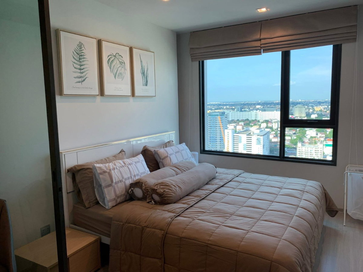 รูป ให้เช่าคอนโด Condo For Rent🔥 21,000 Baht 📢 Life Ladprao ✔️คอนโดขนาด36.5 sqm. 1 ห้องน้อง 1 ห้องนั่งเล่น ตึกB ชั้น 31 ทิศตะวันออก✔️ เครื่องใช้ไฟฟ้าครบ - รูปที่ 8/10