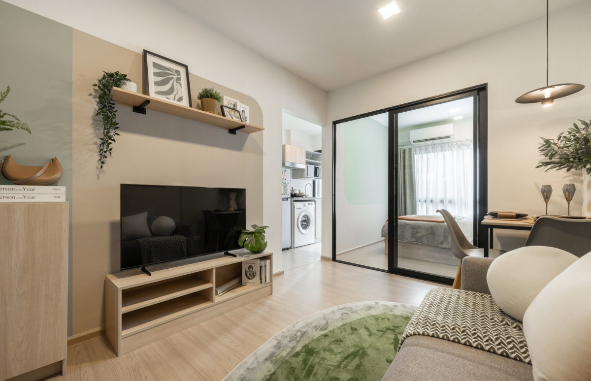 รูป “ตื่นปุ๊บถึงงาน! คอนโดเวย์ อมตะ ชีวิตโคตรง่าย ไปทำงานได้ใน 1 นาที🚗 ” ราคาเริ่ม 999,0000 บาท - รูปที่ 5/16