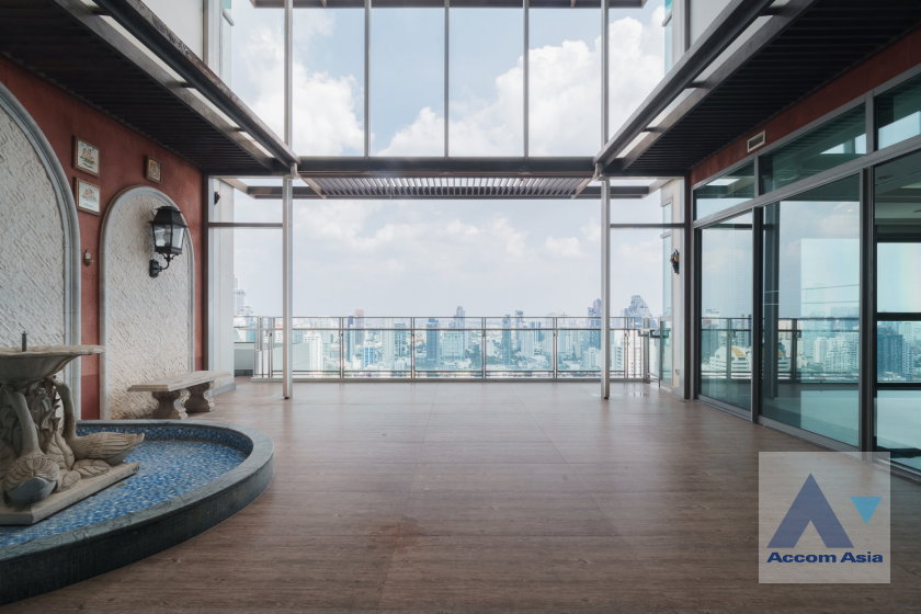 รูป 🔼🔽 AccomA 📩 Luxury spacious penthouse in Sukhumvit with a large balcony and stunning city views ( AA41519 ) - รูปที่ 1/20