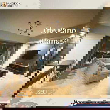 🌊 คอนโดหรูวิวแม่น้ำเจ้าพระยา The Pano พระราม 3 ห้องขนาดใหญ่ วิวพาโนรามา