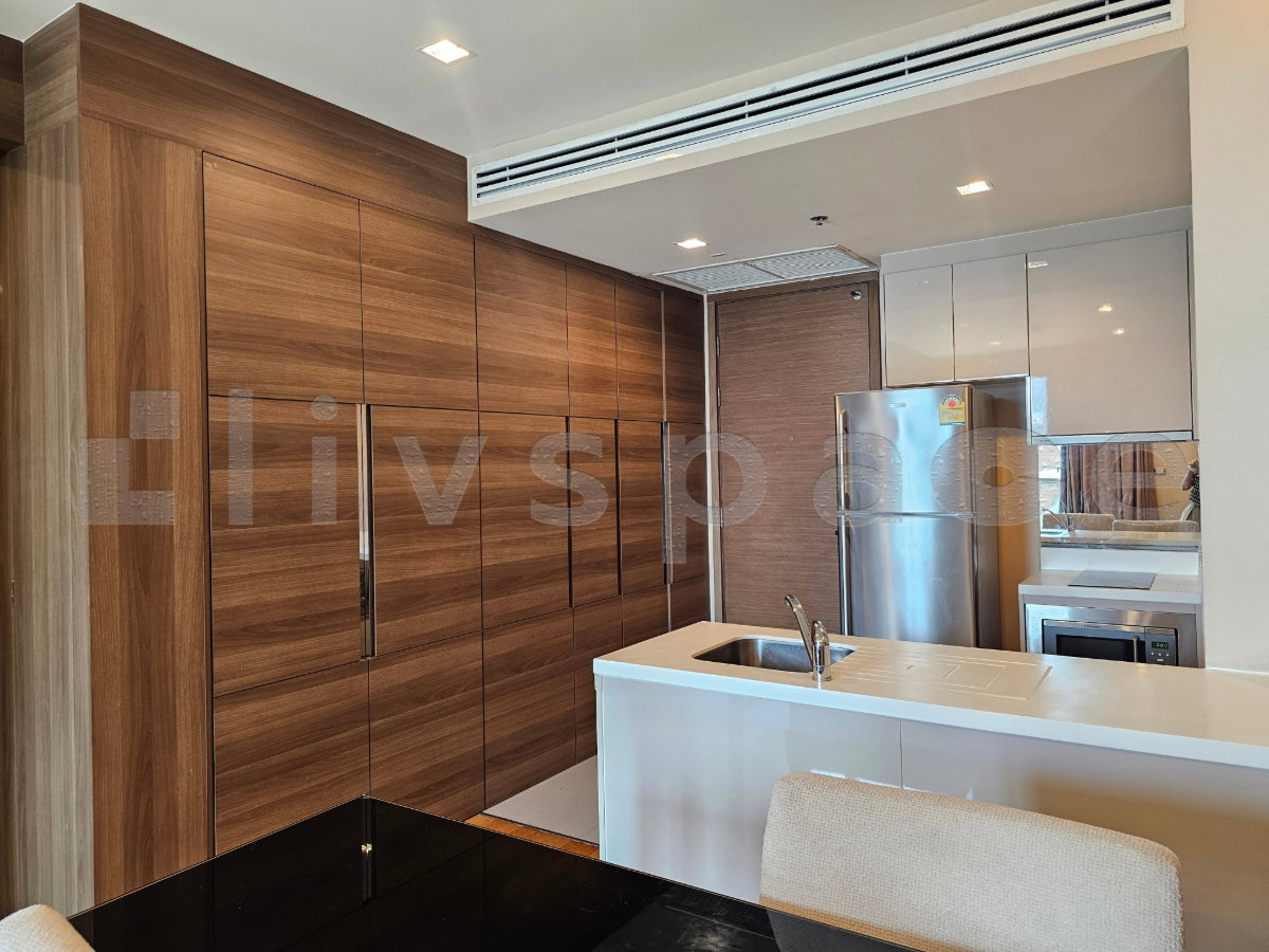รูป ▚ LH203ツ ให้เช่า: The Address Sathorn 1BR 56.07sqm. 35K ✨ ห้องไซส์ใหญ่ราคาดีที่สุด คอนโดหรูระบบสแกนหน้า ใจกลางสาทร 🏙️ - รูปที่ 4/10