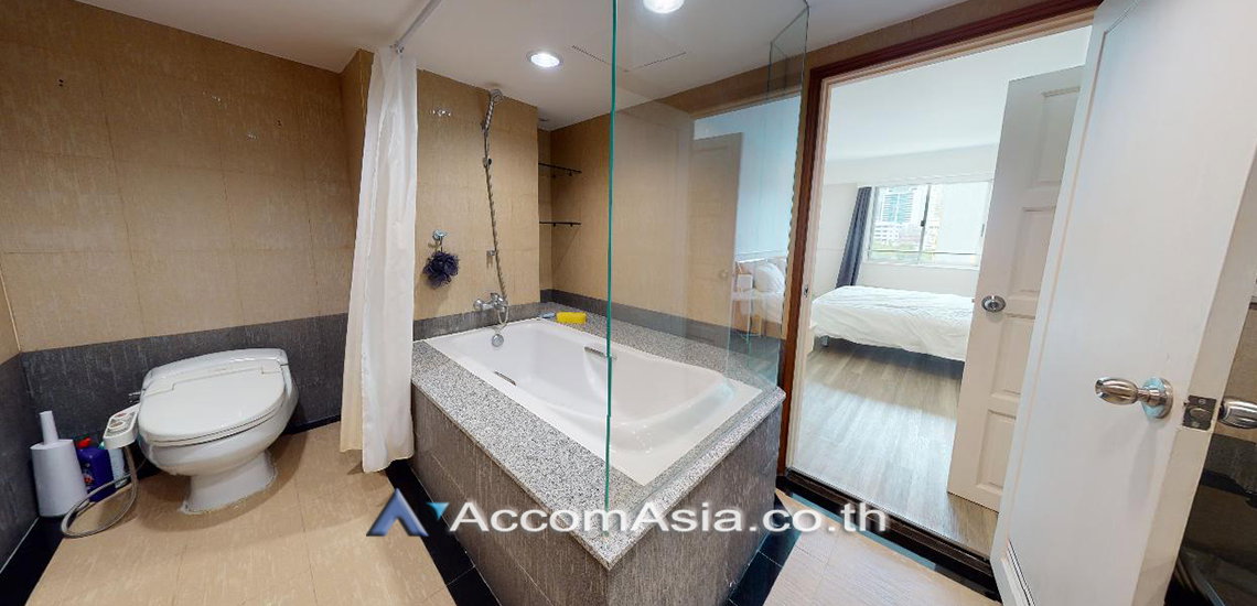 รูป 🔼🔽 AccomA 📩 Bright and spacious condo with modern kitchen in Sukhumvit ( AA29444 ) - รูปที่ 14/17
