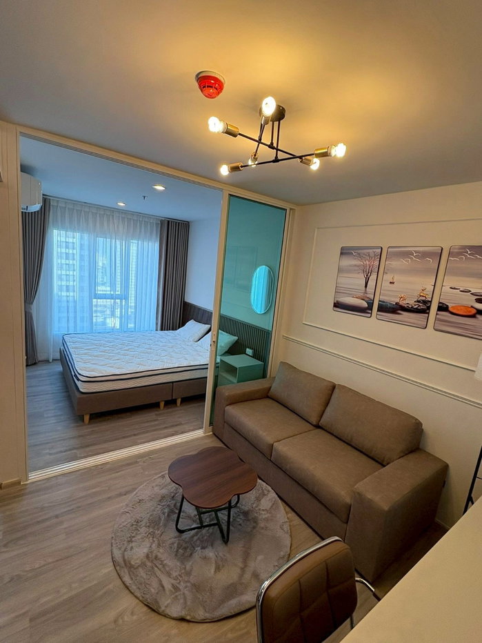 รูป 💥💥💥ให้เช่า คอนโด Regent Home Bangna ใกล้บีทีเอสบางนา 400ม ห้องพร้อมเข้าอยู่ ตึกA ชั้น24/ห้อง971 1นอน 1น้ำ 28ตรม. ทิศตะวันตก 📢 ค่าเช่า 12,500/เดือน - รูปที่ 3/9