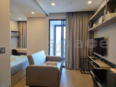 ▚ LH202ツ ให้เช่า: Ashton Chula-Silom 1BR 35sqm. 28K ✨ เจ้าของรีโนเวทใหม่! เปลี่ยนใหม่ยกเซ็ต ทั้งตู้เย็นและชุดสุขภัณฑ์ 🏙️