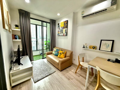 คอนโดให้เช่า : OMG1358  [ ไอดีโอ โมบิ สุขุมวิท 81 ]  ห้องสวย 1 ห้องนอน - ว่างเช่าแล้ว 31 มีนา 69