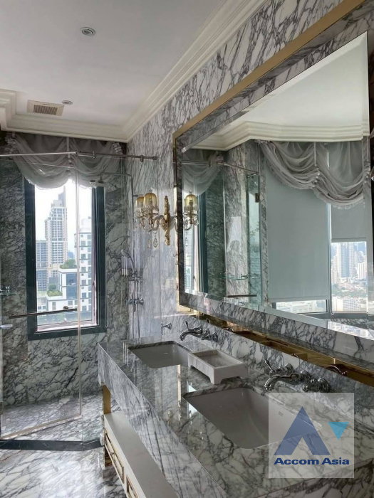 รูป 🔼🔽 AccomA 📩 Penthouse,Fully Furnished,Luxury 5 BR Condominium @Q Asoke (AA36831) - รูปที่ 13/20