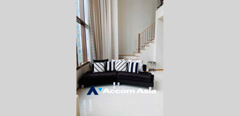 รูป 🔼🔽 AccomA 📩 Double High Ceiling,Duplex Condo 2 BR Condominium @The Emporio Place (AA33126) - รูปที่ 2/6