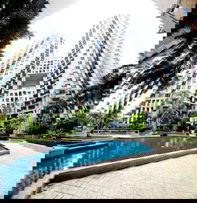 ขายคอนโด : ขายคอนโดหรู Belle Grand Condo Rama 9 ชั้น 21 ใจกลางเมือง ห้องใหญ่ ใกล้ MRT พระราม 9 และ Airport Rail Link มักกะสัน