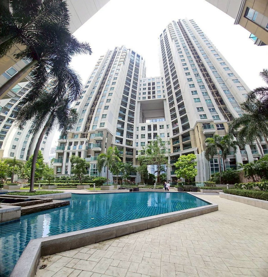 รูป ขายคอนโดหรู Belle Grand Condo Rama 9 ชั้น 21 ใจกลางเมือง ห้องใหญ่ ใกล้ MRT พระราม 9 และ Airport Rail Link มักกะสัน - รูปที่ 1/12