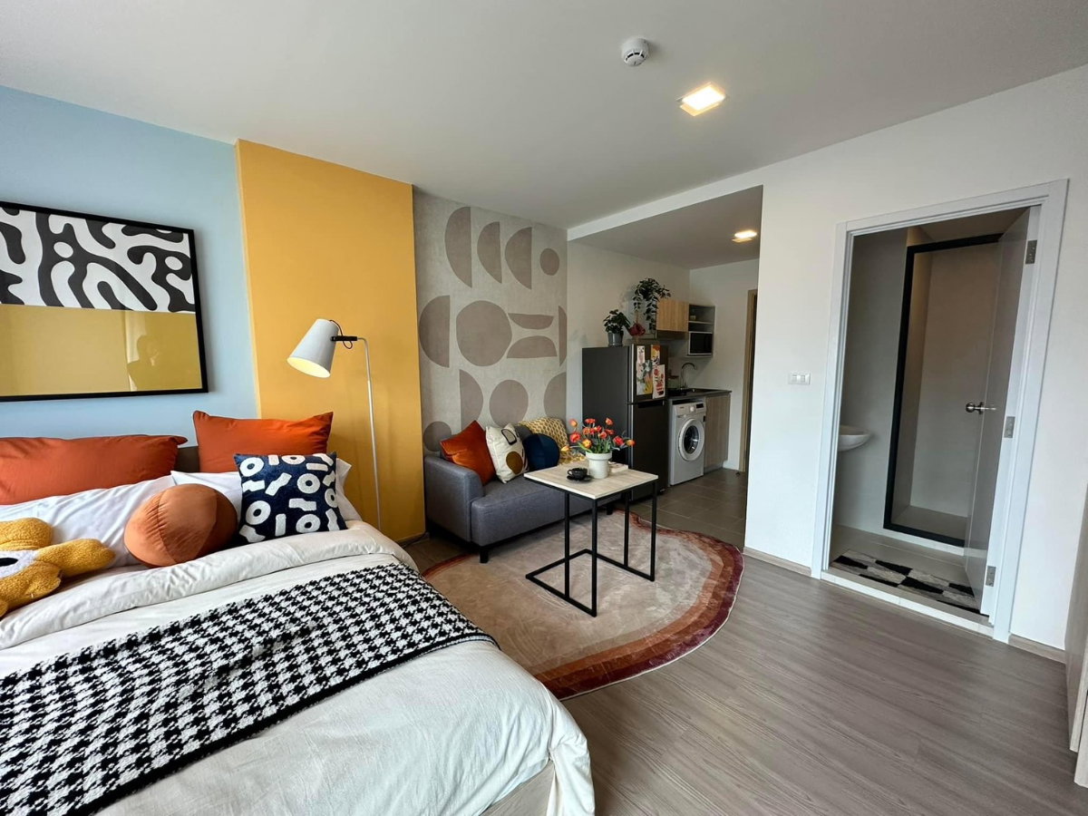 รูป “ด่วน! คอนโดเวย์ อมตะ ห้องพร้อมอยู่ ราคา 999,000 บาท เฟอร์นิเจอร์ เครื่องใช้ไฟฟ้าครบ ลากกระเป๋าเข้าอยู่ได้เลย ” - รูปที่ 2/10