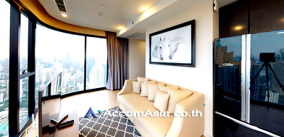 คอนโดให้เช่า : 🔼🔽 AccomA 📩 Corner Unit 2 BR Condominium @Ashton Asoke (AA23977)