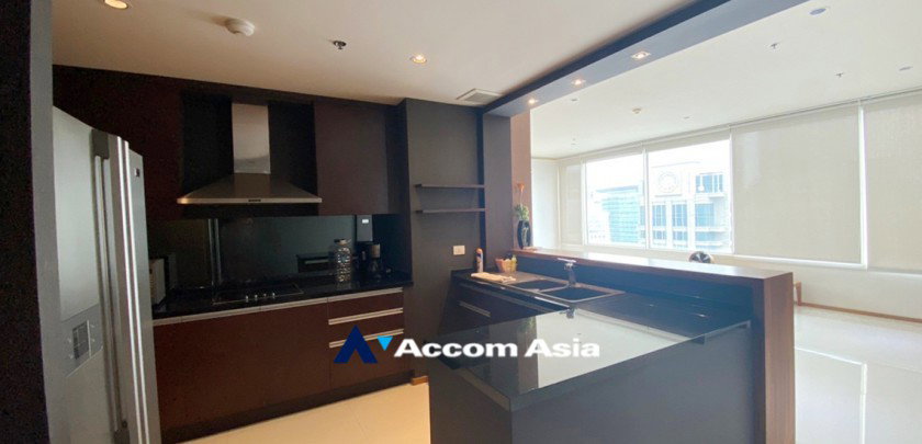 picture 🔼🔽 AccomA 📩 Well-lit condominium with wood accents and panoramic windows in Sathorn (AA19577) - 7/18