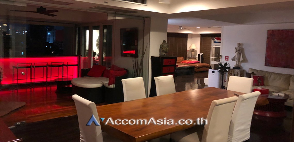 รูป 🔼🔽 AccomA 📩 Modern-style condominium with a balcony and beautiful city views. - รูปที่ 7/18